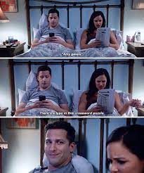 Nineteen milkless years i've gone, but for some. 21 Times Jake And Amy S Love On Brooklyn Nine Nine Made Us Melt