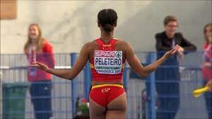 La saltadora española completó un concurso extraordinario que la llevó a volar hasta los 14,87. Ana Peleteiro Chicas Deportes Pictorico