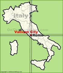 The four cardinal directions, or cardinal points, are the directions north, east, south, and west, commonly denoted by their initials n, e, s, and w respectively.east and west are perpendicular (at right angles) to north and south, with east being in the clockwise direction of rotation from north and west being directly opposite east. Terrible Maps On Twitter Italy Is Farther East West North And South Than Vatican