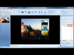 Untuk mengatur template pada power point 2007, maka yang dipilih. Tutorial Powerpoint 2007 Cara Membuat Slideshow Video Dari Animasi Gambar Youtube