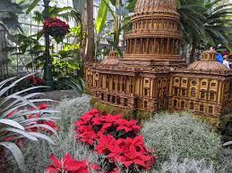 Dc gardens + join group. Washington Dc Botanic Garden Christmas Exhibit Season Greenings Green Vacation Deals