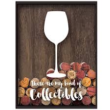 Maybe you would like to learn more about one of these? 14x11 Wood Collectibles Wine Cork Holder Wall Art At Home