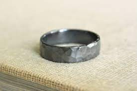 Wide Sterling Silver Ring Mens Wedding Band Hammered Silver Ring Oxidized Black Dark 6 Mm Simp Rings For Men Rings Mens Wedding Bands Mens Wedding Rings