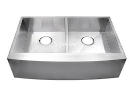 farm style double bowl stainless steel