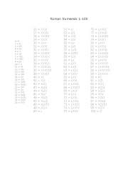 We did not find results for: Roman Numerals 1