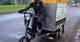 Juggernaut Aims To Deliver First 3 Wheeled Front Cargo Bike Fully Designed Built In The Us Cargo Bike Logistics Bike