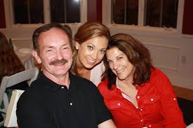Ginger Zee - Mom and stepdad at the rehearsal! | Facebook