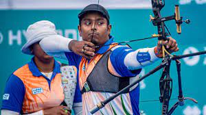 Pravin jadhav was seeded the highest in the men's individual archery ranking round and as a result, he would be competing alongside deepika kumari. Mhnjohtvgkfjmm