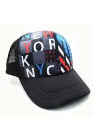 New York Dijital Baski Erkek Fileli Sapka Kep Erkek Moda Sapka Moda