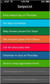A Great To Do List App For Ios How Does Swiping Away Your Chores Sound App To Do List Good To Know