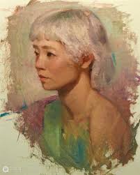 太夸张了吧，超级美的人物头像写生！ —— Thomas Ngan