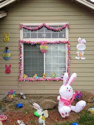 Front Of House Decorated For Easter Easter Crafts Crafts Easter