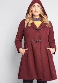 Plus Size Women S Winter Coats Plus Size Swing Coats For Women The Untidy Closet Plus Size Coats Coats For Women Fashion