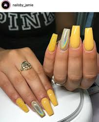 The square nail shape is the round nail shape's close cousin. 43 Short Long Square Nail Art Design Ideas Koees Blog