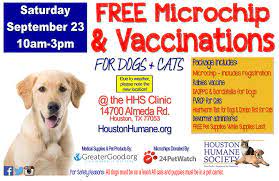 Puppy shots are an important part of routine puppy care. Free Microchip Vaccinations