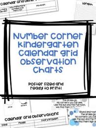Bridges Number Corner Calendar Grid Observation Charts Kindergarten Kindergarten Calendar Kindergarten Kindergarten Resources