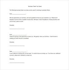 Business Thank You Letter 11 Free Sample Example Format Download Free Premium Templates