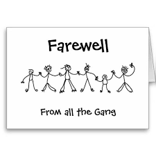 Farewell Card Template Templates Collection Farewell Cards Goodbye Cards Goodbye And Good Luck