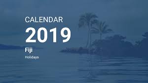 Calendar 2019 malaysia public holiday. Year 2019 Calendar Fiji