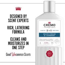 Cremo blue cedar & cypress spray cologne 3.4oz. Buy Cremo Barber Grade Blue Cedar 2 In 1 Shampoo Conditioner 16 Oz 2 Pack Online In Vietnam B0828mw33m