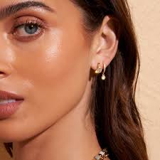 Rhodes Gold Earrings