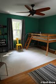 Black And Dark Green Bedroom Ideas Before After My Boys Green Bedroom Makeover With Carpet One With Images Green Room Colors Bedroom Green Boys Bedroom Makeover