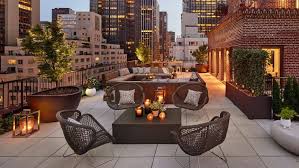 10 Most Beautiful Hotel Terraces In Nyc Hotel Nyc Hotels Luxury Hotel