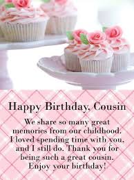 Let the anxiety always remain outside your door! 50 Warmth Happy Birthday Wishes For Cousin Of 2021 Fabulous