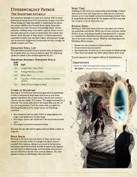 Otherworldly Patron The Spacetime Anomaly 5e Unearthedarcana