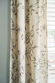 Floral Black And Cream Curtains The Perfect Farmhouse Floral Curtains My Curtain Hanging Hacks Farmhouse Style Curtains Dining Room Curtains Curtains Living Room