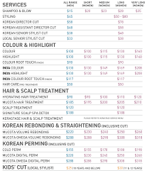 Though you can pay anywhere from $10 to $300 for a haircut, the average cost of a haircut. Apgujeong Hair Studio Korean Hair Salon Best Korean Hair Salon In Singapore
