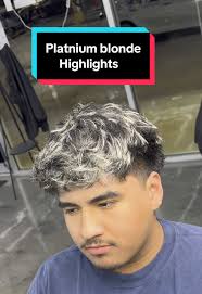 Platinum Hair Textured Fringe