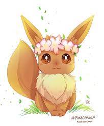 Pokecember Eevee By Kurama Chan Pokemon Eevee Cute Pokemon Wallpaper Cute Pokemon Pictures