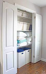 Bifold doors are a great option for small spaces where you do not have room for opening and shutting doors. How To Turn A Bi Fold Door Into French Doors Diy Closet Door Makeover