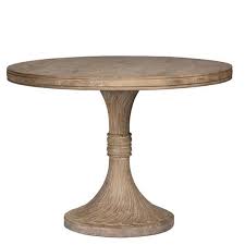 About This Table This Simply Understated Pedestal Table Features A Simple Tapered Base With Clean Lines It In 2020 Pedestal Table Pedestal Kitchen Table Dining Table
