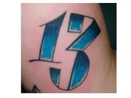 Hand tattoo number 13 michael j torsky i like this one for the design for the number in my tattoo but different # and place. 13 Lucky 13 Tattoo Designs