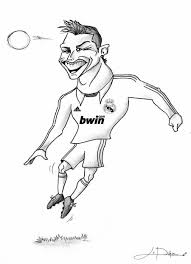 Die hauptsächlichen fussballmanschaften werden durch ihr logo dargestellt. Ausmalbilder Fussball Bild Cristiano Ronaldo