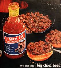 Open pit original barbecue sauce. 1960s Open Pit Barbecue Sauce Ad Bbq Retro Vintage Food Etsy
