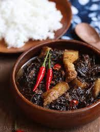 Laing With Pork The Peach Kitchen Recipe Laing Recipe Spicy Pork Pork