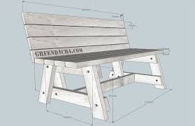 Chertezh Sadovoj Skamejki Derevyannoj 1 Pallet Furniture Outdoor Wood Bench Plans Outdoor Furniture Plans