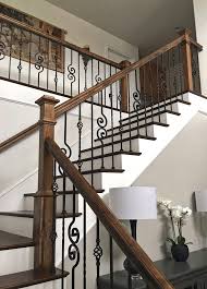 Project 242 Blended Iron Baluster Designs Stairsupplies Wrought Iron Stair Railing Iron Balusters Stair Railing Design