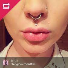 Industrial Strength Taylor I S Fan And Piercing Apprentice At Medusa Piercing Lip Piercing Philtrum Piercing
