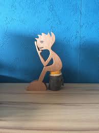 Mannchen Aus Eichenholz Holz Eiche Holz Basteln