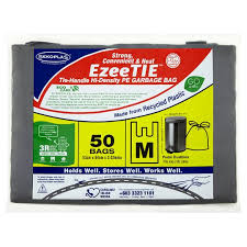 See sekoplas industries sdn bhd's products and customers. Sekoplas Ezeetie 50 Go Green Tie Handle Hi Density Pe Garbage Bag Medium Tesco Groceries