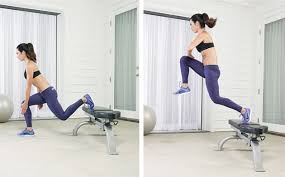 2 adding weight to increase the difficulty. All About Bulgarian Split Squat Jumps Exercise Get Strong