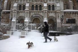 A madrid, una delle zone più colpite, attesi 20 centimetri di neve. Sbh Yv9peoosmm