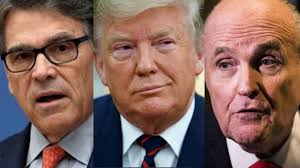 Trump asked Perry, State Dept. officials to work with Guiliani