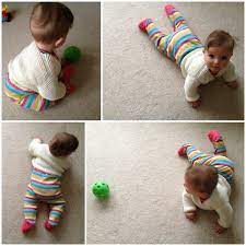 Place your baby on his/her stomach on a carpet on the floor. Baby Crawling Encouraging My Baby To Crawl A Baby On Board Blog