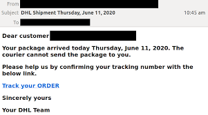 All you need is the tracking number, plug it into rapidtrack.net, and you will get all the relevant details pertaining to your shipping after completing setup. Phishing Email Spoofing Dhl Asks Users To Confirm Tracking Number Via A Malicious Link