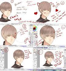 Anime Hair Tutorial Anime Hair Anime Deviantart Drawings